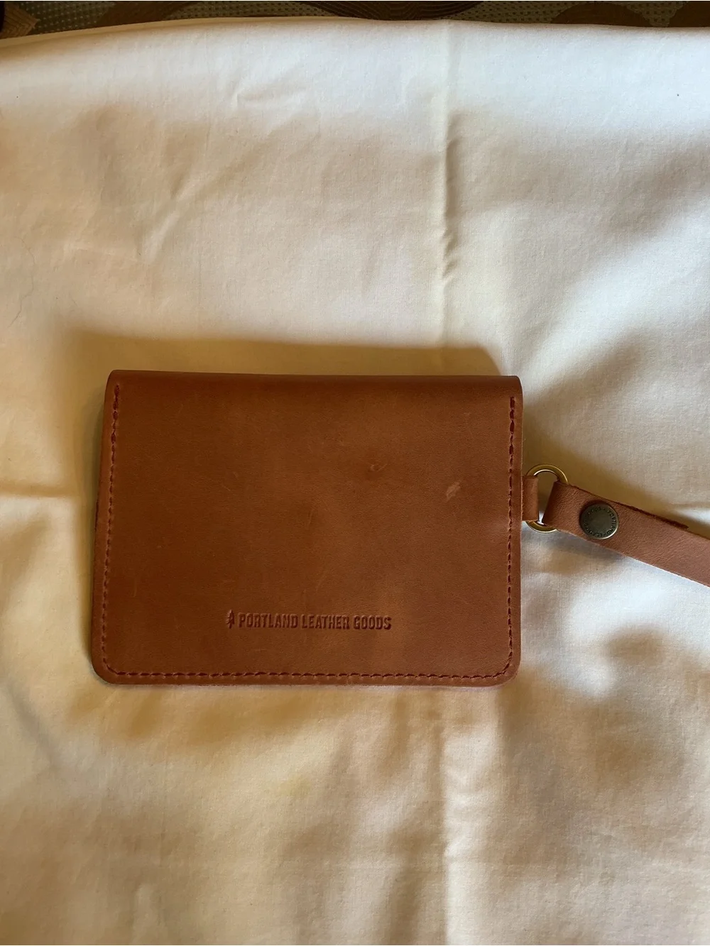 Portland Leather compact envelope